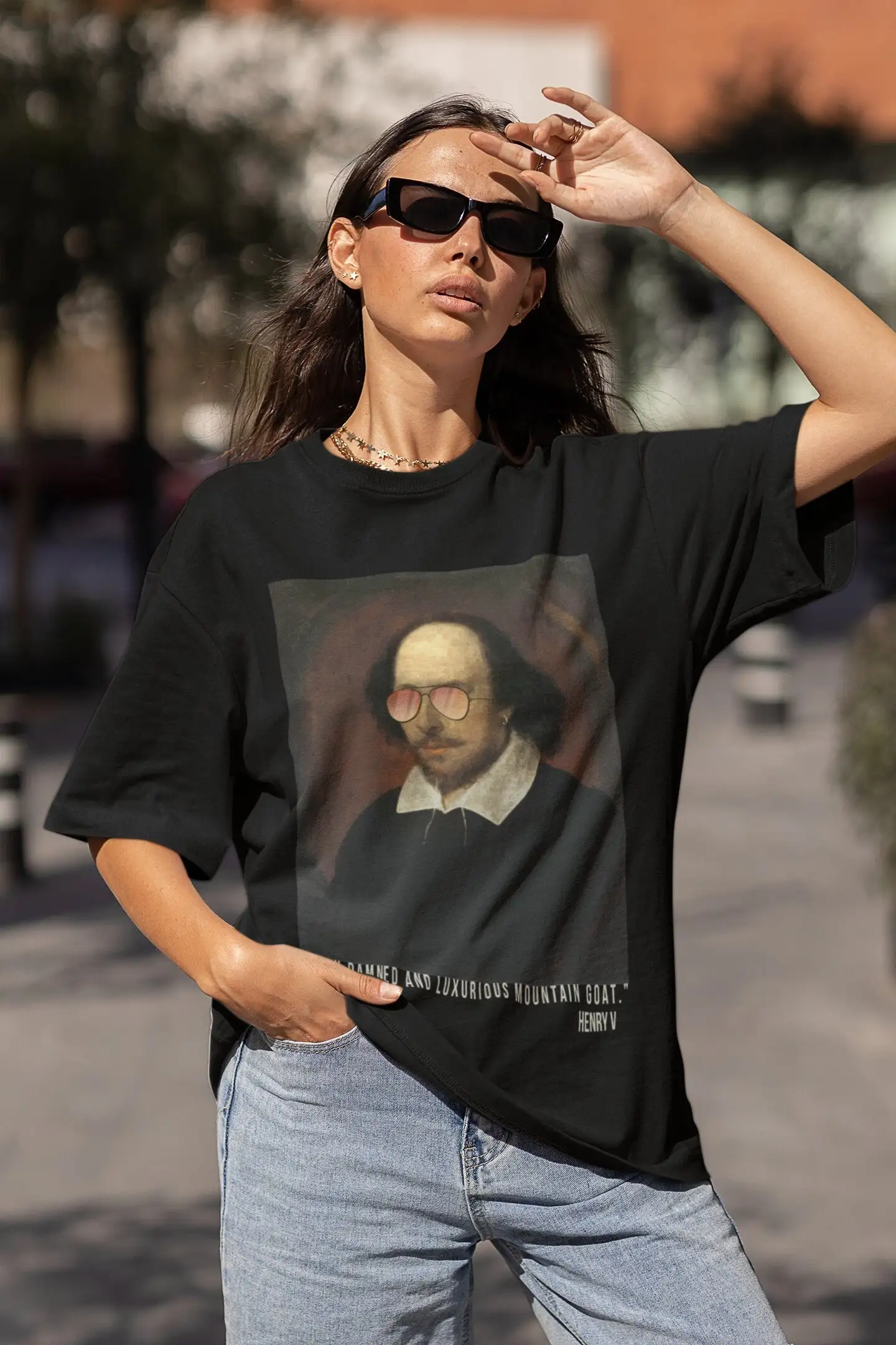 Забавная футболка Вильям Шекспира с изображениями саркастического художника на