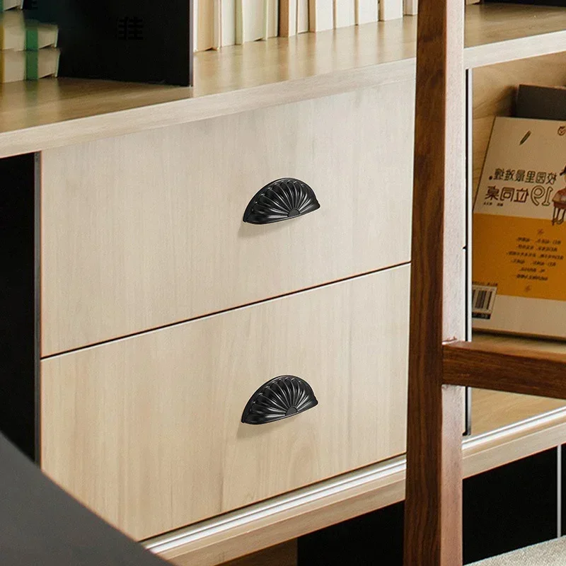 Многоцветный шкаф в форме ракушки ручка североевропейском стиле антикварная