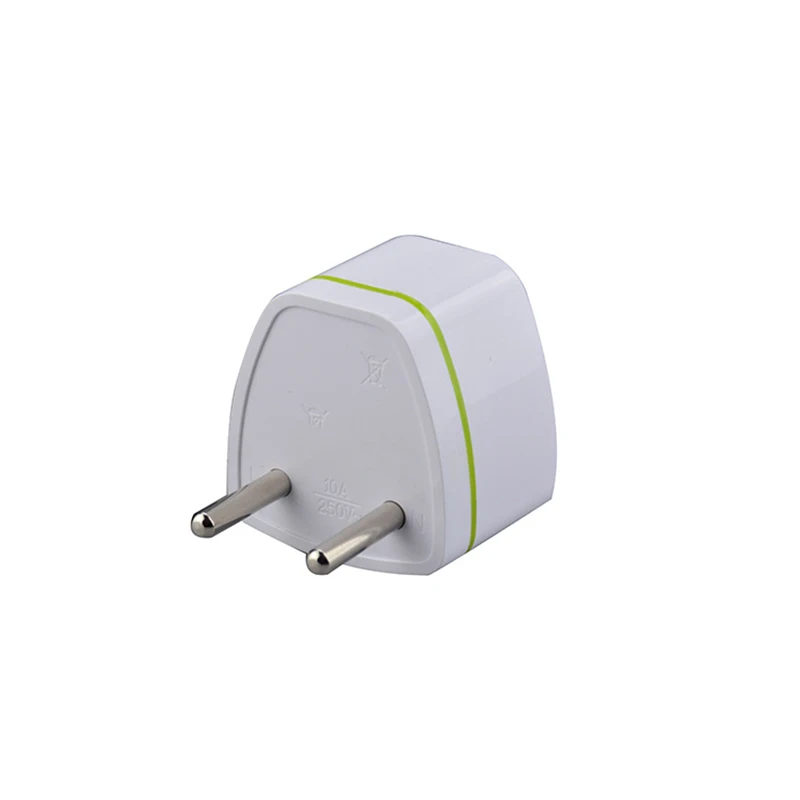 EU 2-pin to universal power plug socket to US UK AU NZ plug converter plug portable charging head for travel D1