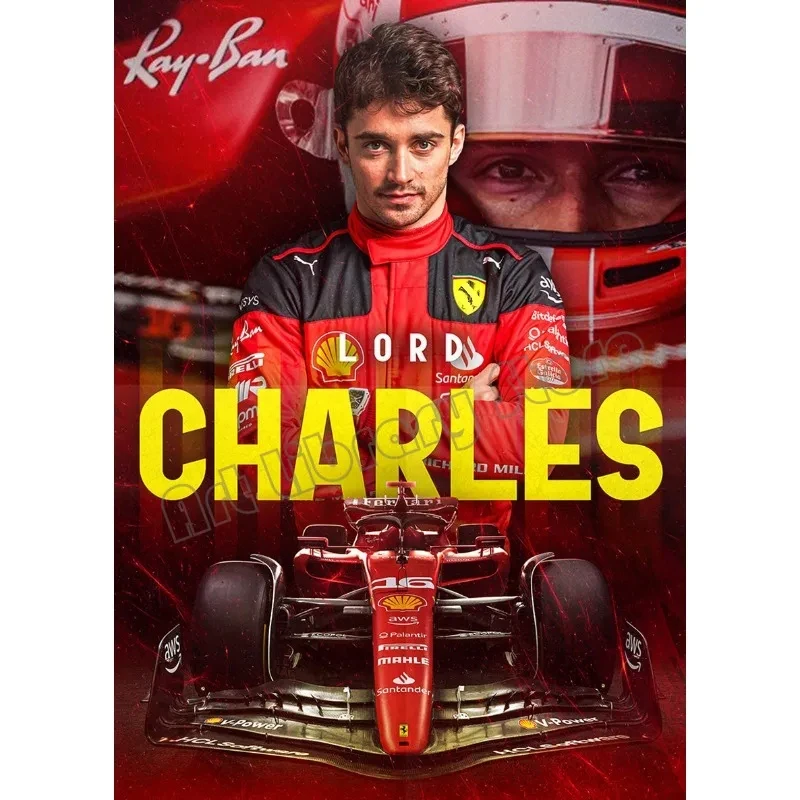 

Постер C-Charles-Leclerc Racer
