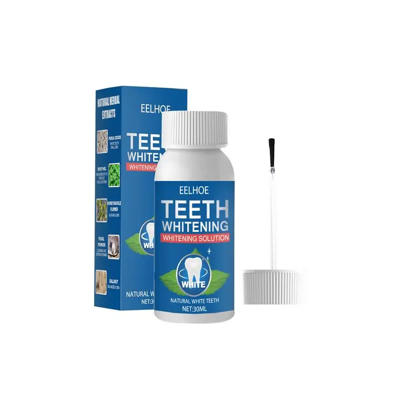 

Tooth Whitening Powder 30ml Teeth Cleaning Liquid Oral Care Whitening Teeth Removes Tartar Smoke Stains Polish Whitener