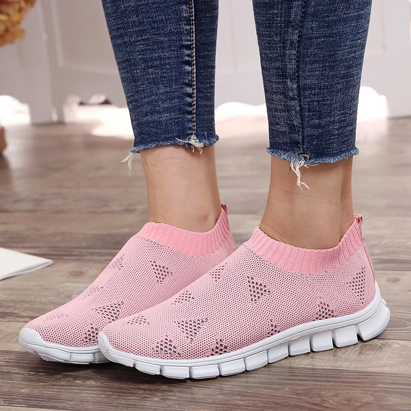 Women's Luxury Flat Shoes Sports Comfortable Shoe Platform Woman Flats Elegant Low Heel Ballet Moccasins Spring 2023 Running