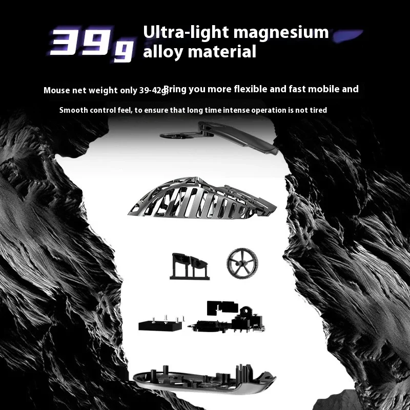 Беспроводная мышь Wlmouse Beast X Wanling Sword магниевый сплав индивидуальная мини-игровая