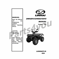 linhai 500 lh500 atv d 4x4 owner manual operator manual in english send by email