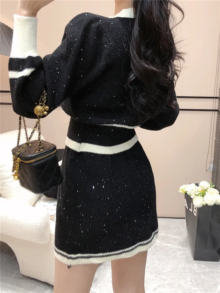 Комплект из 2 предметов 2023 Корейская Офисная Женская одежда кавайный короткий