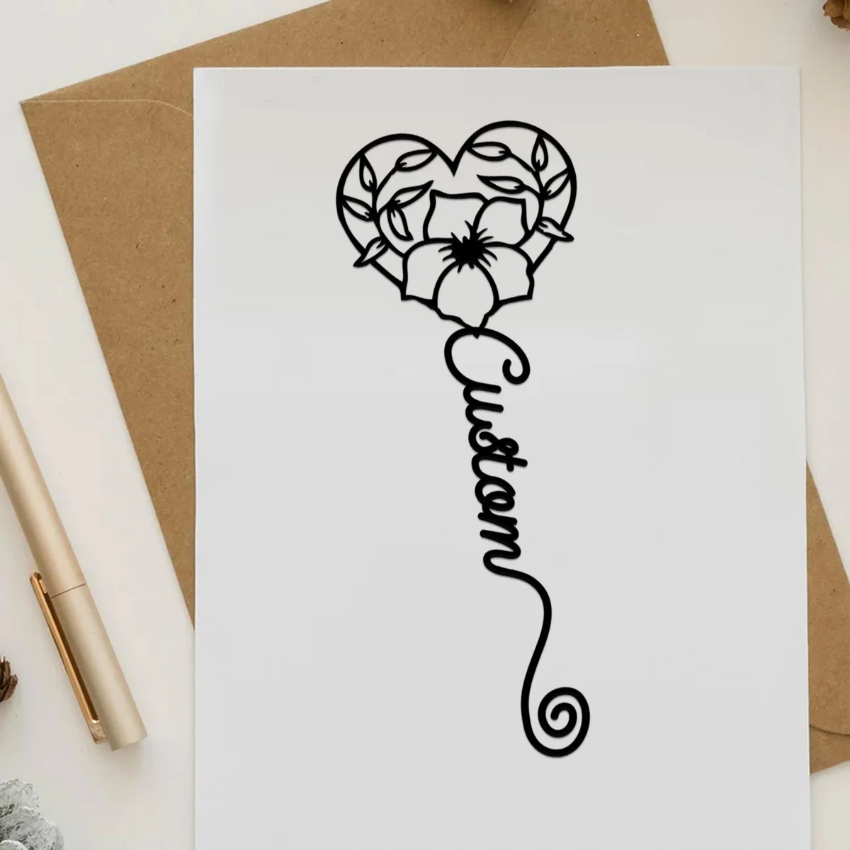 Закладка на заказ подарок для любителя книг закладка с очаровательным цветочным