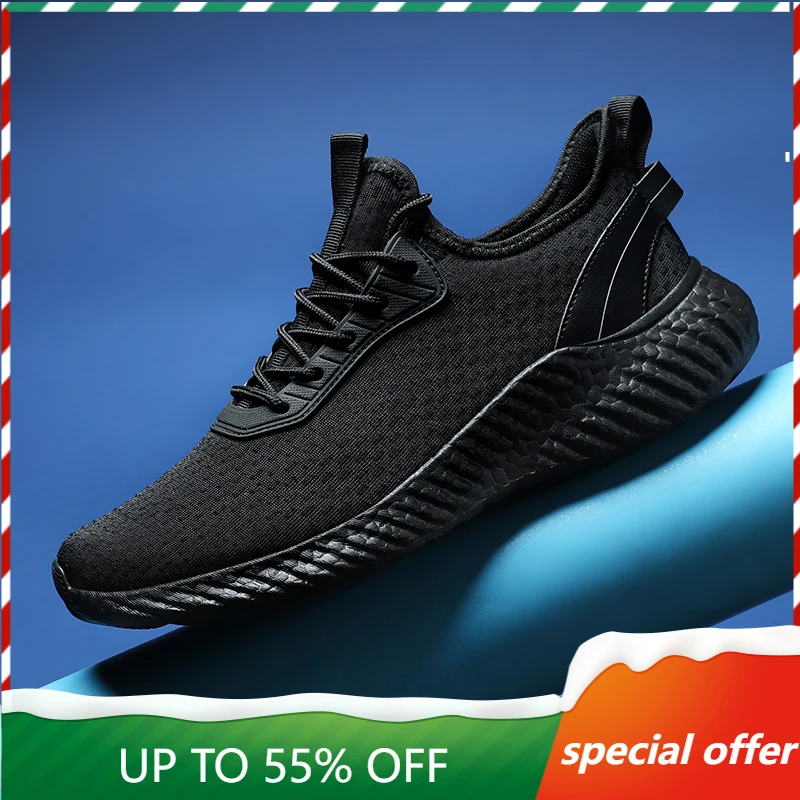 

Size 48 Casual Athletic Shoes for Men Summer Outdoor Breathable Men Fashion Sneaker Lace-up Tenis Masculino Super Light