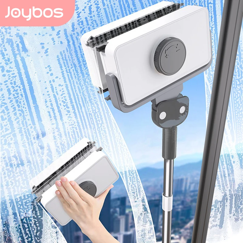 JOYBOS Patented Window Wiper Unlimited Adjustable Magnetic Glass Brush Anti-Drop High-quality Window Cleaner For Various Glass