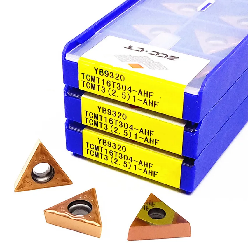 TCMT16T304-AHF YB9320/TCMT16T308-AHF YB9320/TCMT16T304-AHF YB6315/TCMT16T308-AHF YB6315 ZCC.CT Твердосплавные пластины с