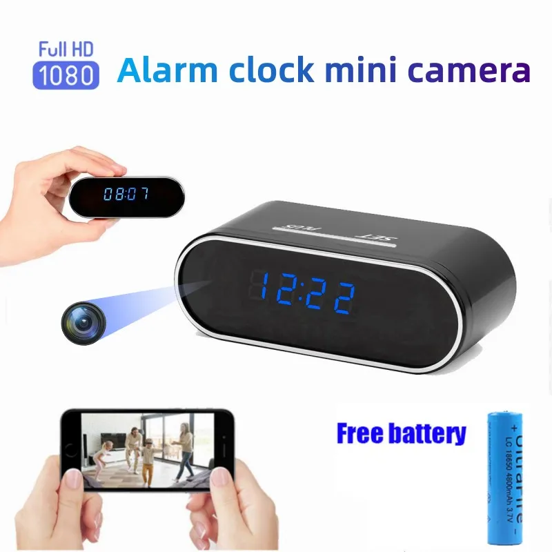 Мини-камера видеонаблюдения 1080P HD с Wi-Fi и функцией ночного видения