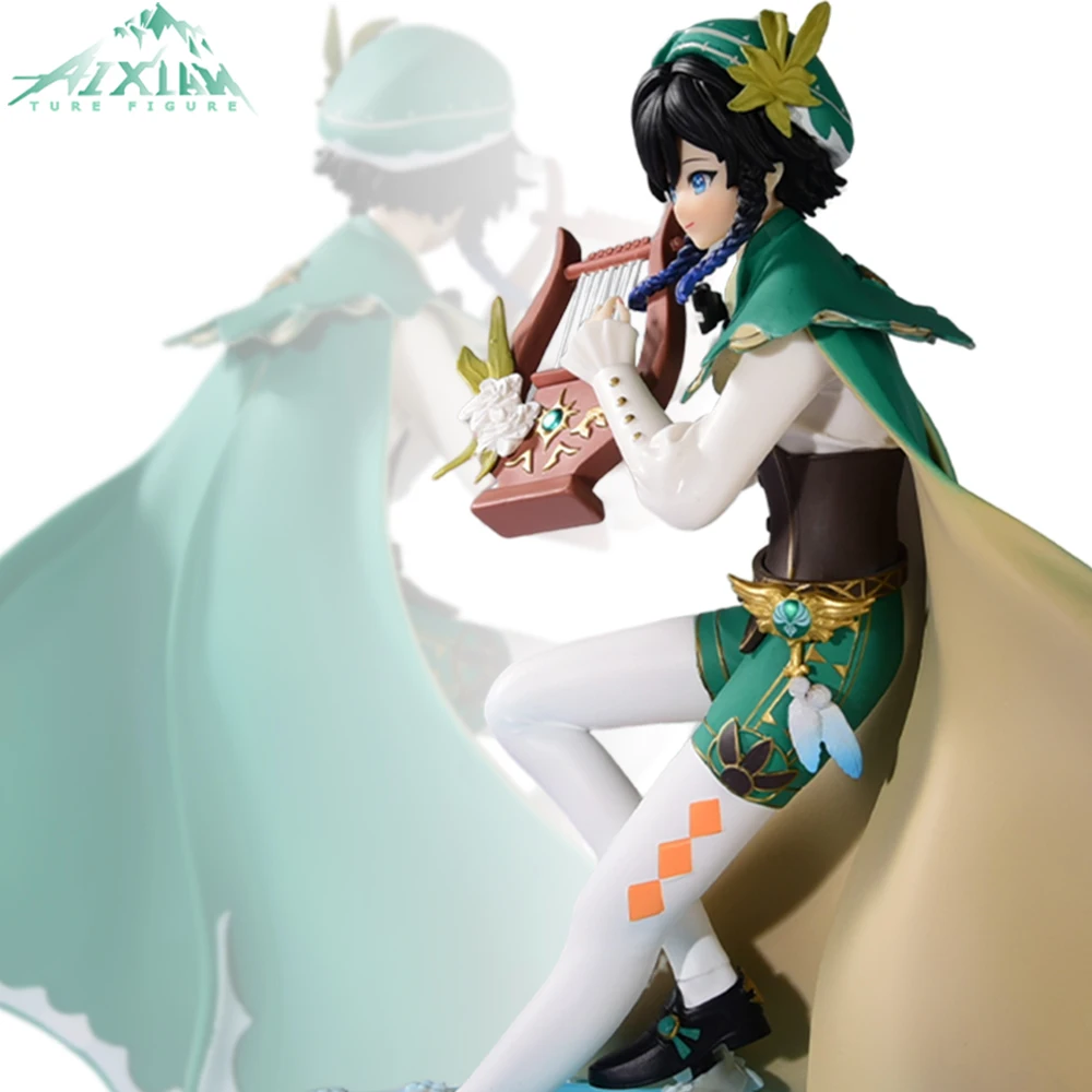 

25cm Genshin Impact Venti Figure Yae Miko Barbatos PVC Action Figure Sexy Girl Figurine Venti Toys Collection Model Doll Gifts