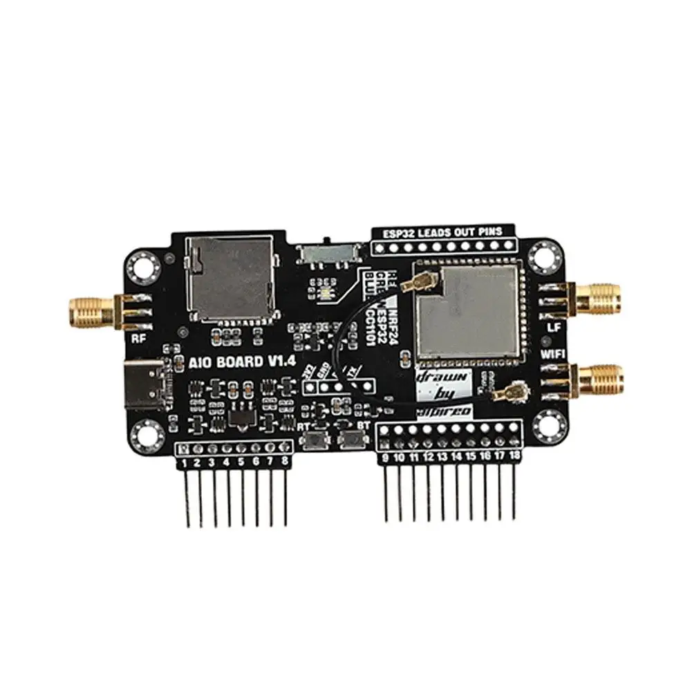 Плата расширения для Flipper Zero Multiboard модуль 2 4g с высоким коэффициентом усиления