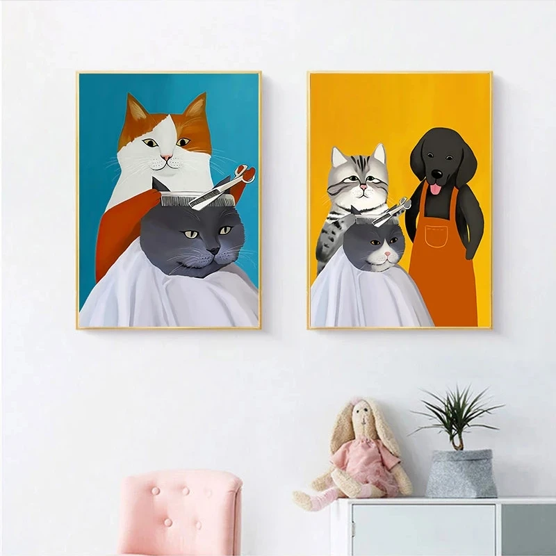 

Набор для алмазной вышивки «сделай сам», картина из серии мультяшных котов, мозаика с полным заполнением, Набор для творчества, декор для детской комнаты и спальни