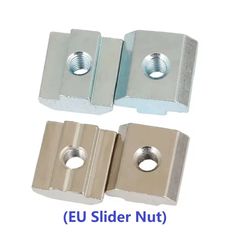 

Скользящая гайка из углеродистой стали М3М4М5М6М8М10 синяя/никелированная