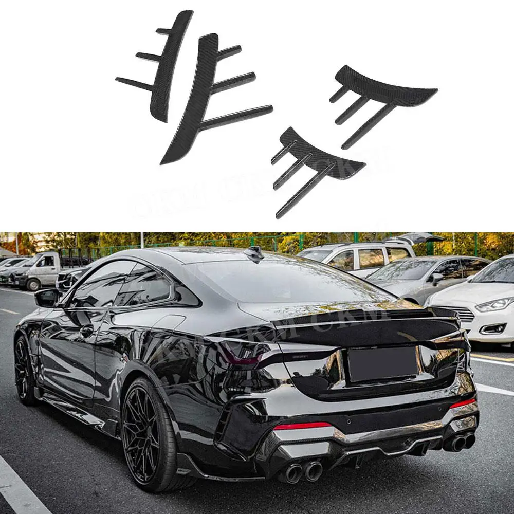 

Front Bumpers Air Vent Trim Spoiler Canards Splitters For BMW 4 Series G22 G23 Coupe 2021+ Rear Splitters Car Body Accessories