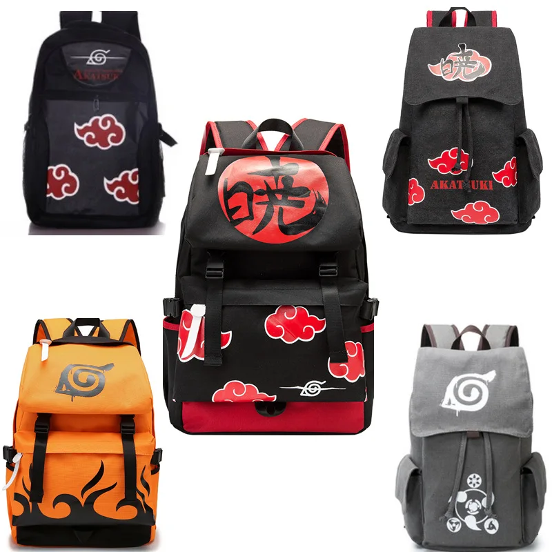 

Наруто Cosplay Props Саске Writing Wheel Eye Akatsuki Red Cloud Backpack Boys Girls Birthday Presents Halloween Christmas Gift