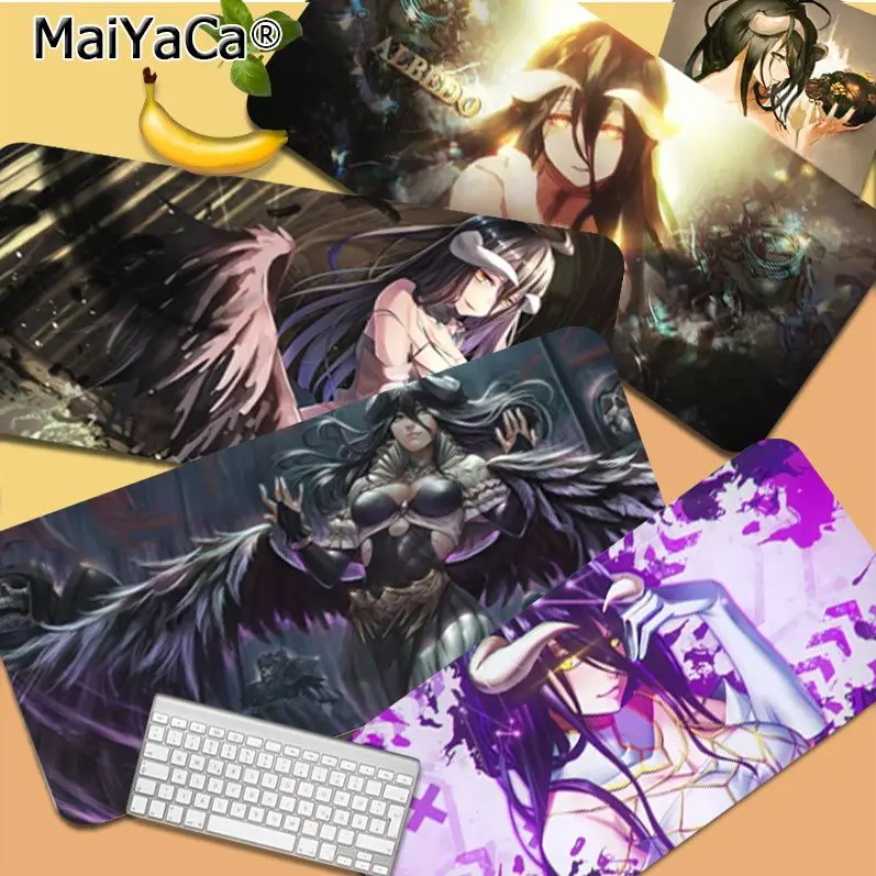 

MaiYaCa Albedo Boy Pad Comfort Mouse Mat Gaming Mousepad Size for Game Keyboard Pad for Gamer