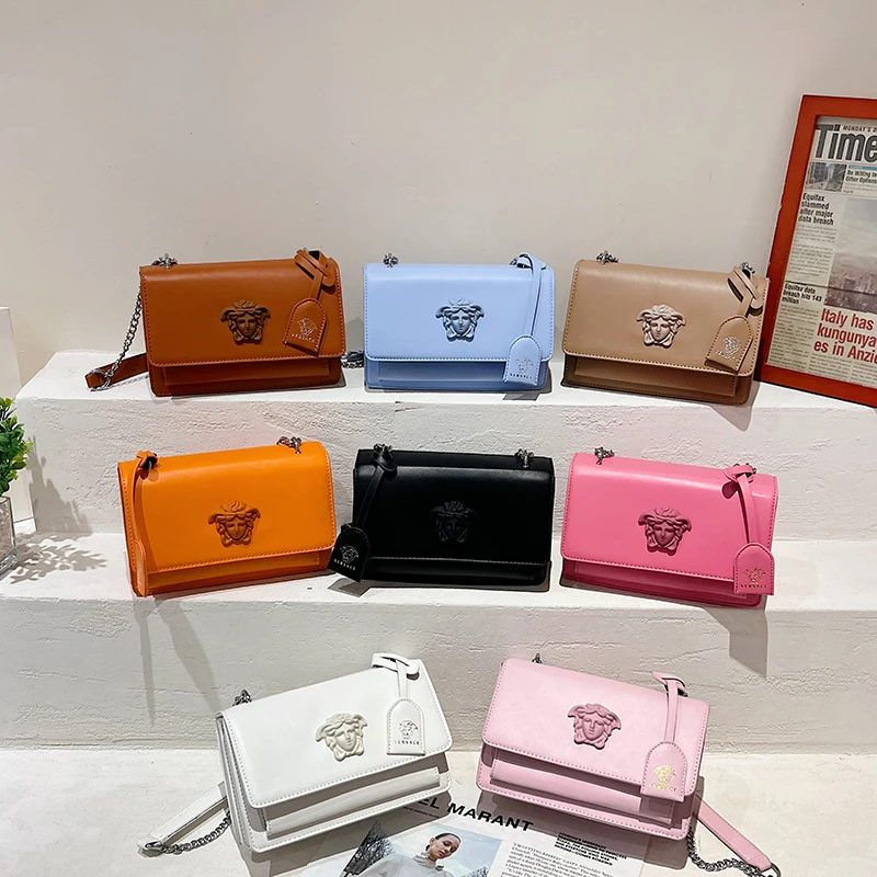 

Fashion casual diagonal handbag 2023 cartoon creative shoulder bag trend Joker PU small bag shoulder bag, handbag