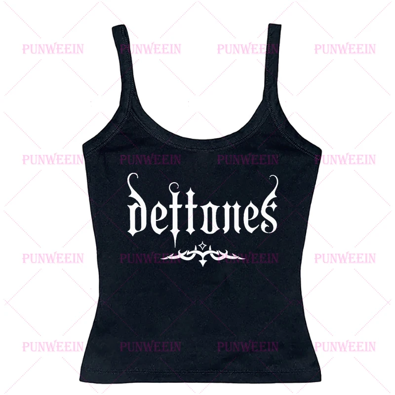 Майка без рукавов в эстетике гранж с милым винтажным принтом укороченный топ