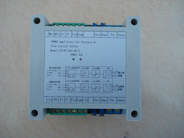 

VT-PF-D24-AX-X двойной пропорциональный контроллер, 40 Ом, проекционный контроль потока