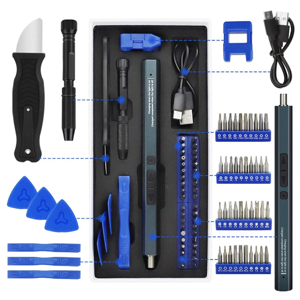 

Отвертка электрическая из нержавеющей стали, 12 в 1