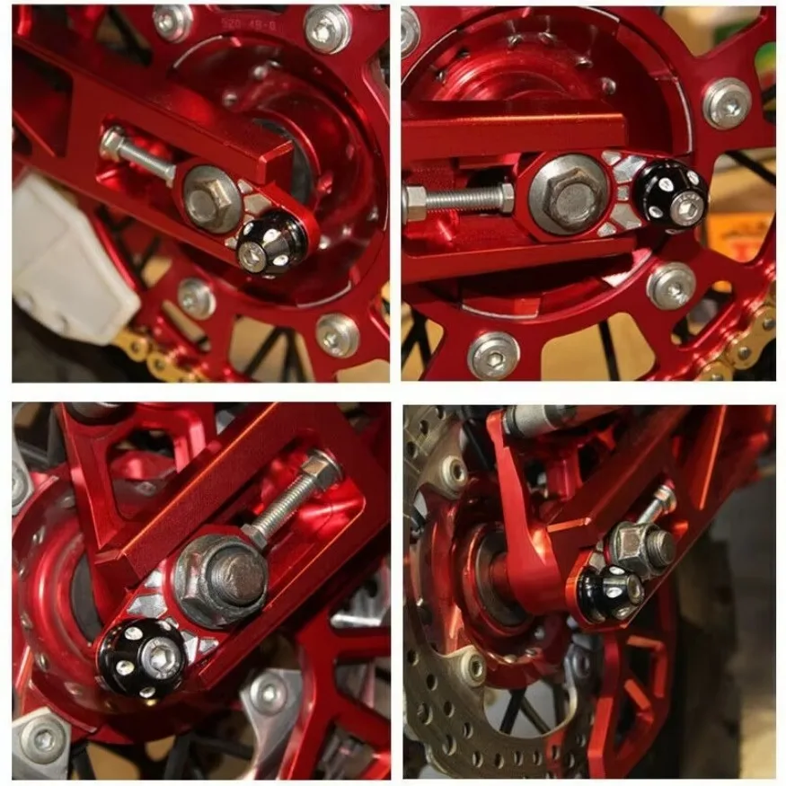 2x задняя ступица мотоцикла противоскользящий регулятор цепи автоматический