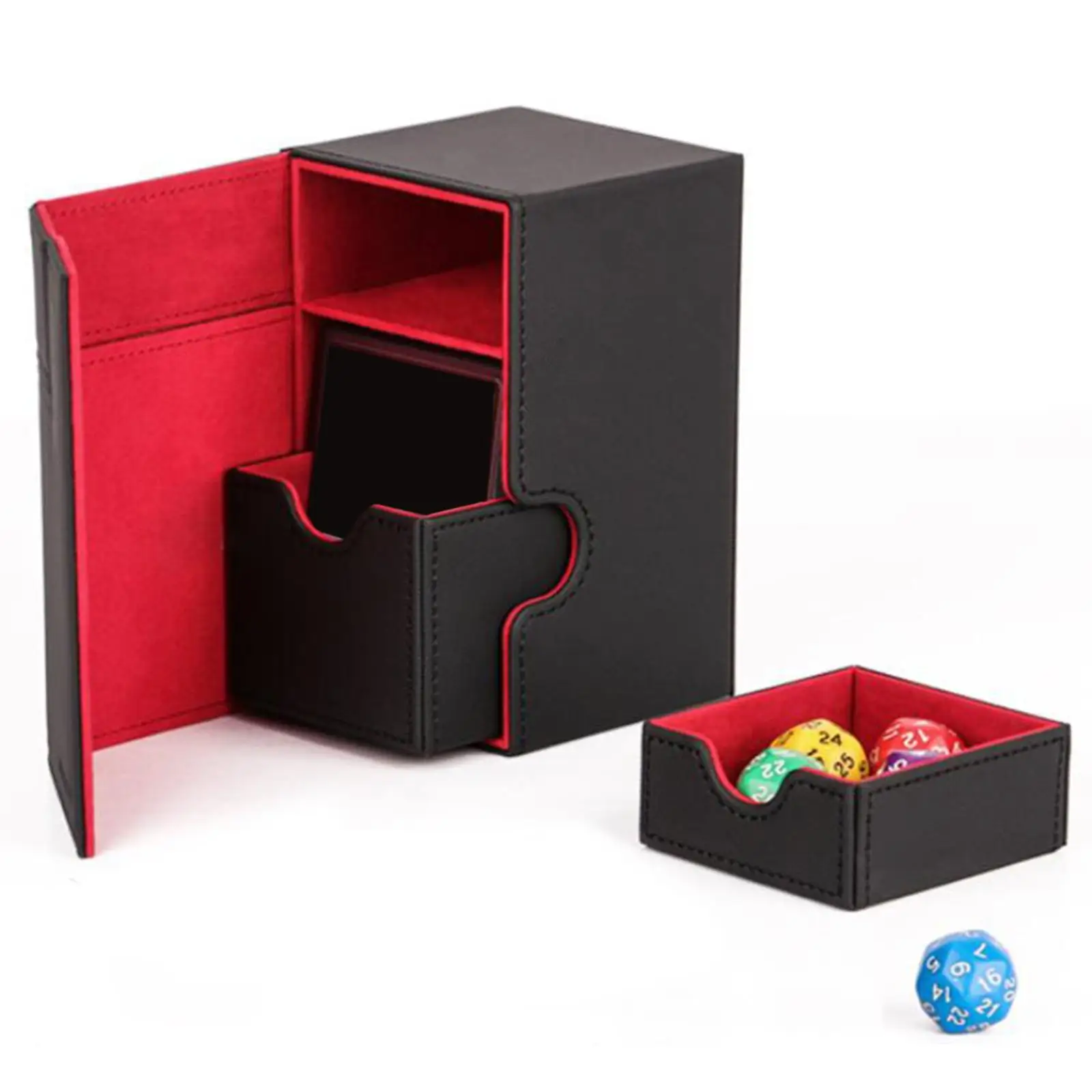 

Sturdy Card Deck Box Holder Storage Card Organizer for TCG Board Game Accs