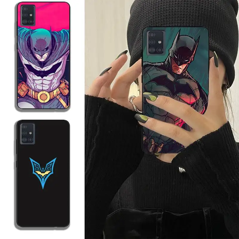 

Batmani Phone Case For Samsung Note M 31 9 A51 A52 A71 A72 A80 A91 A20E A32 A31 A21 A11 Fundas Shell Cover