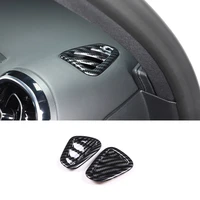 for 2022 mercedes benz c class w206 abs carbon fiber car styling car dashboard air outlet cover sticker car interior accessories