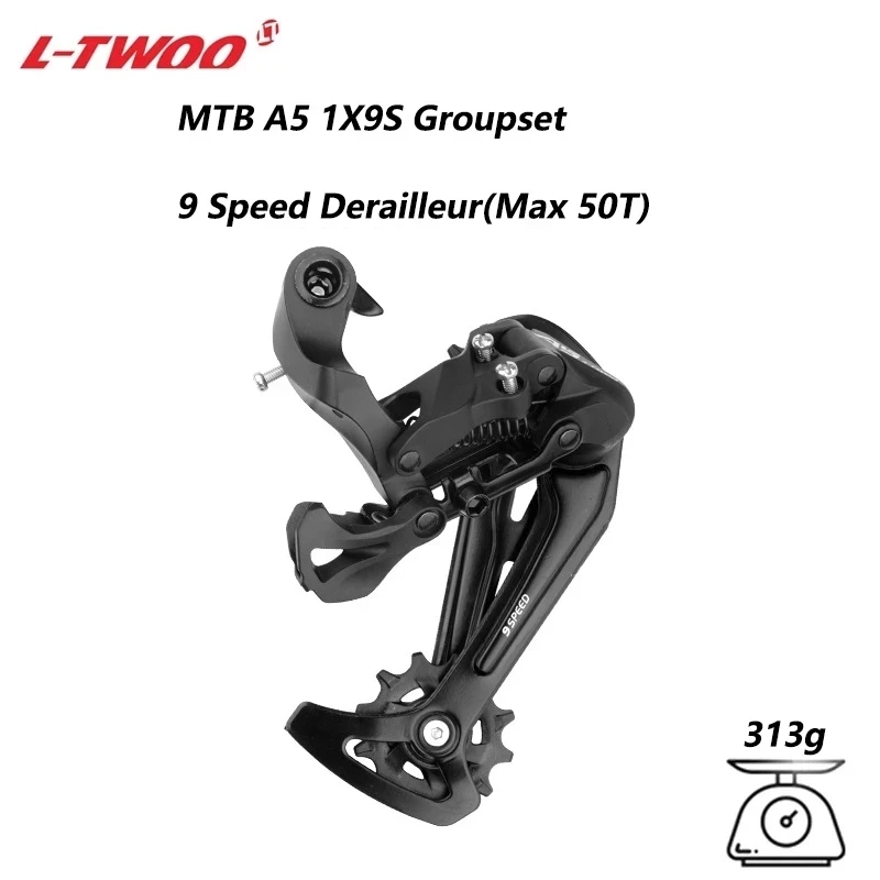 Переключатель передач LTWOO MTB 1*9 задний переключатель A5 9 s 11- 50T 46T 42T 40T 36T кассета В