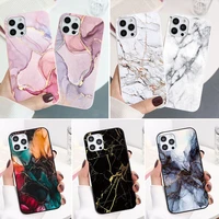 luxury marble phone case for iphone 11 pro max 13 12 mini xs max xr x soft tpu cover for iphone 7 8 plus se 2020 funda capa bags
