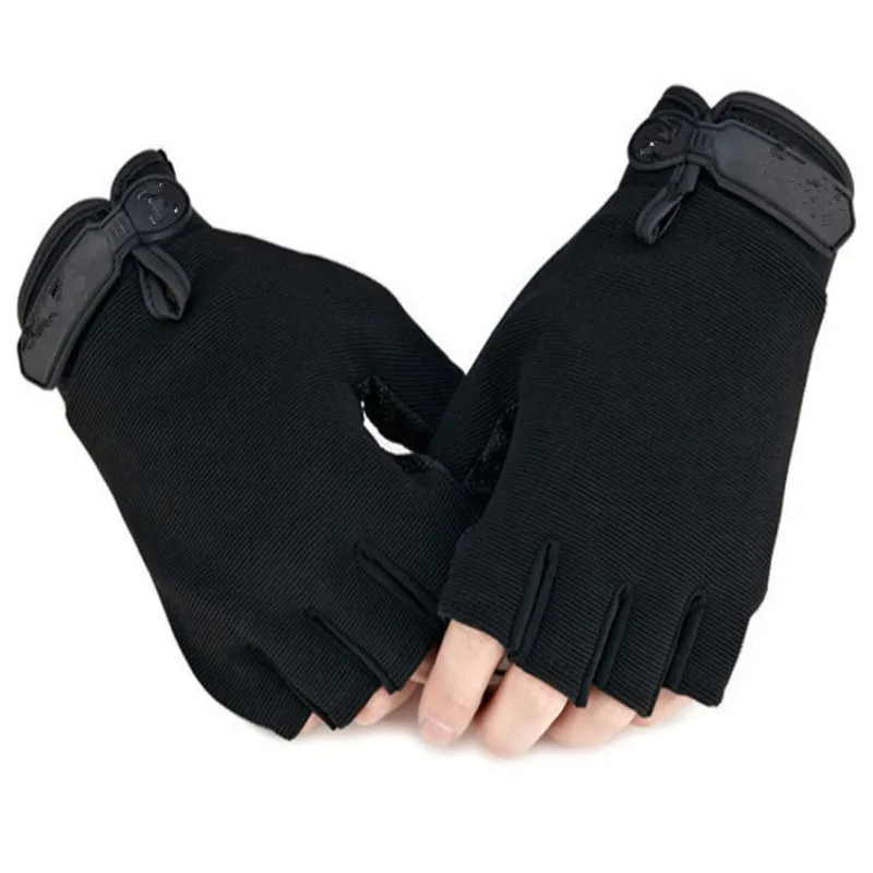 

Military half gloves/anti-skidding wear-resisting tactical gloves for men Assault combat black gloves