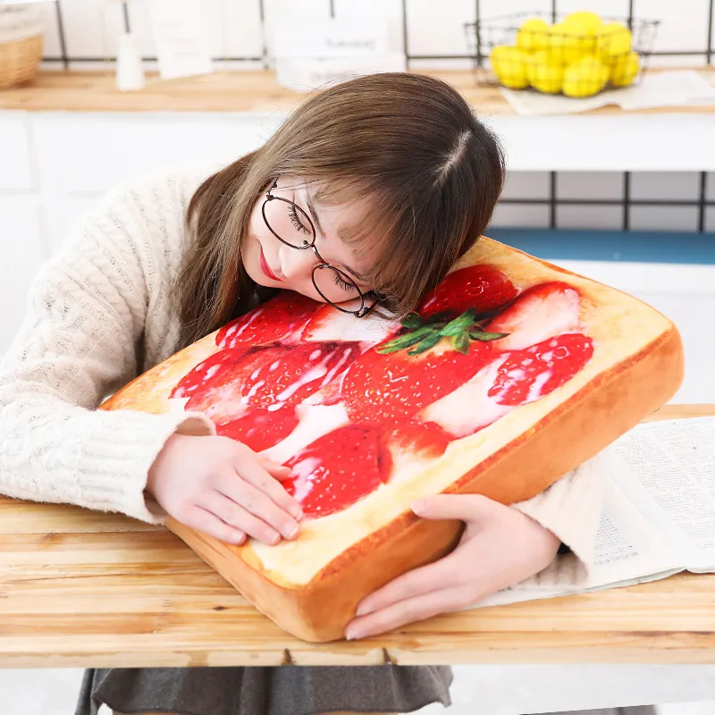 Креативная имитация тоста плюшевые игрушки мягкая подушка Реалистичная еда