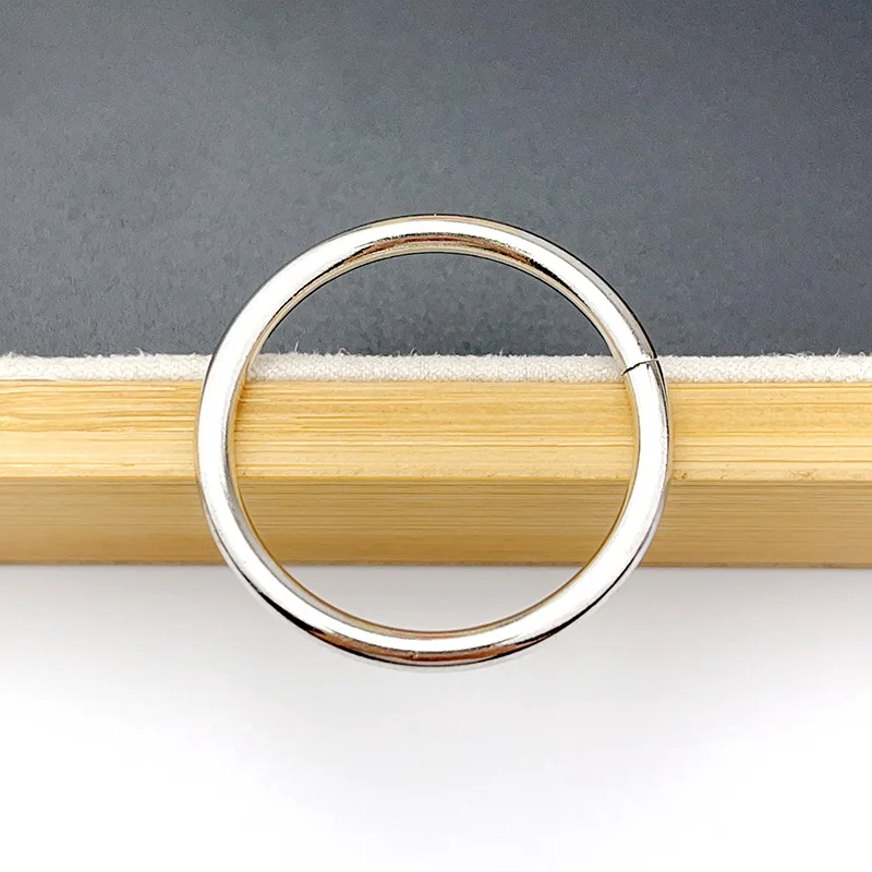 12Pcs of 30-32-35mm Big Size Metal Round Closed Mouth Ring Handmade DIY Necklaces, Bracelets, Cases and Bags Connected O-Ring