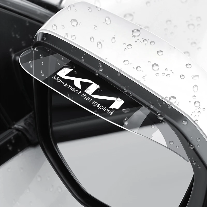 2 шт. прозрачные автомобильные боковые зеркала заднего вида защита от снега дождь