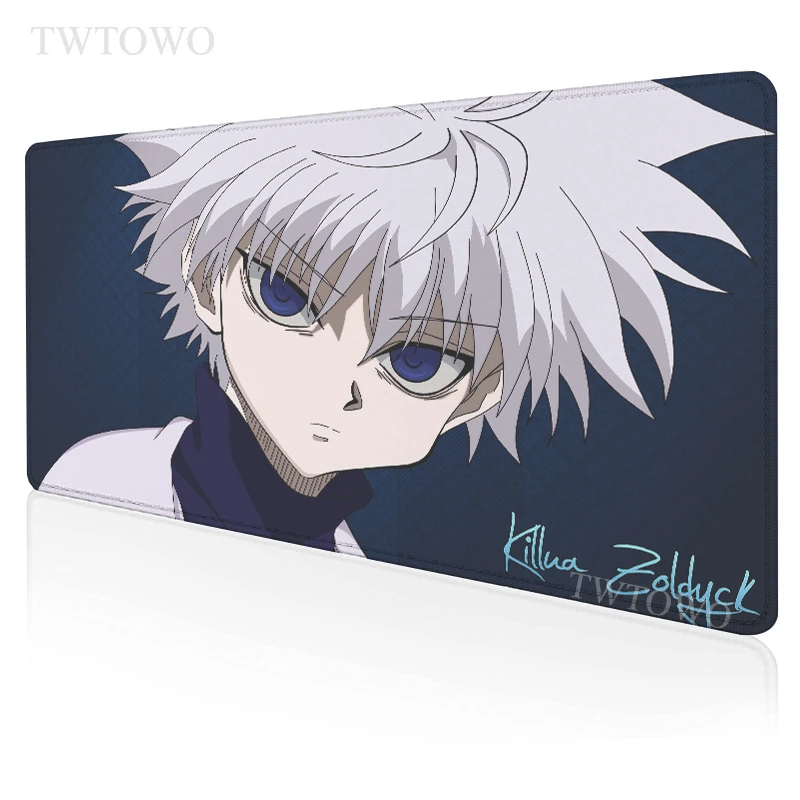 Коврик для мыши с аниме Hunter x Killua домашний игровой коврик XXL настольные коврики