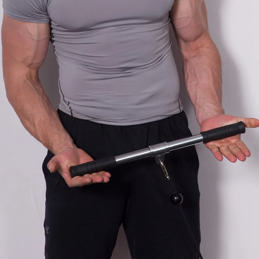 Тяга вниз вращающаяся прямая перекладина для тренажерного зала насадки тросовых