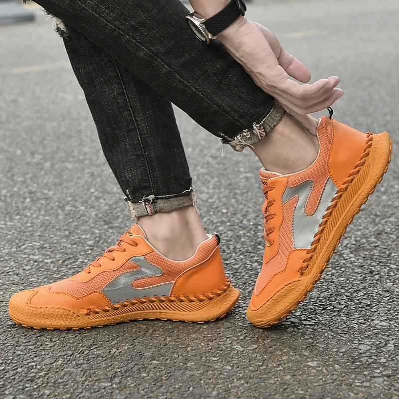 New Men's Golf Shoes Grass Comfort Walking Shoes Large Size 46 Fashion Men's Golf Shoes Mesh Breathable Men's Golf Sneakers