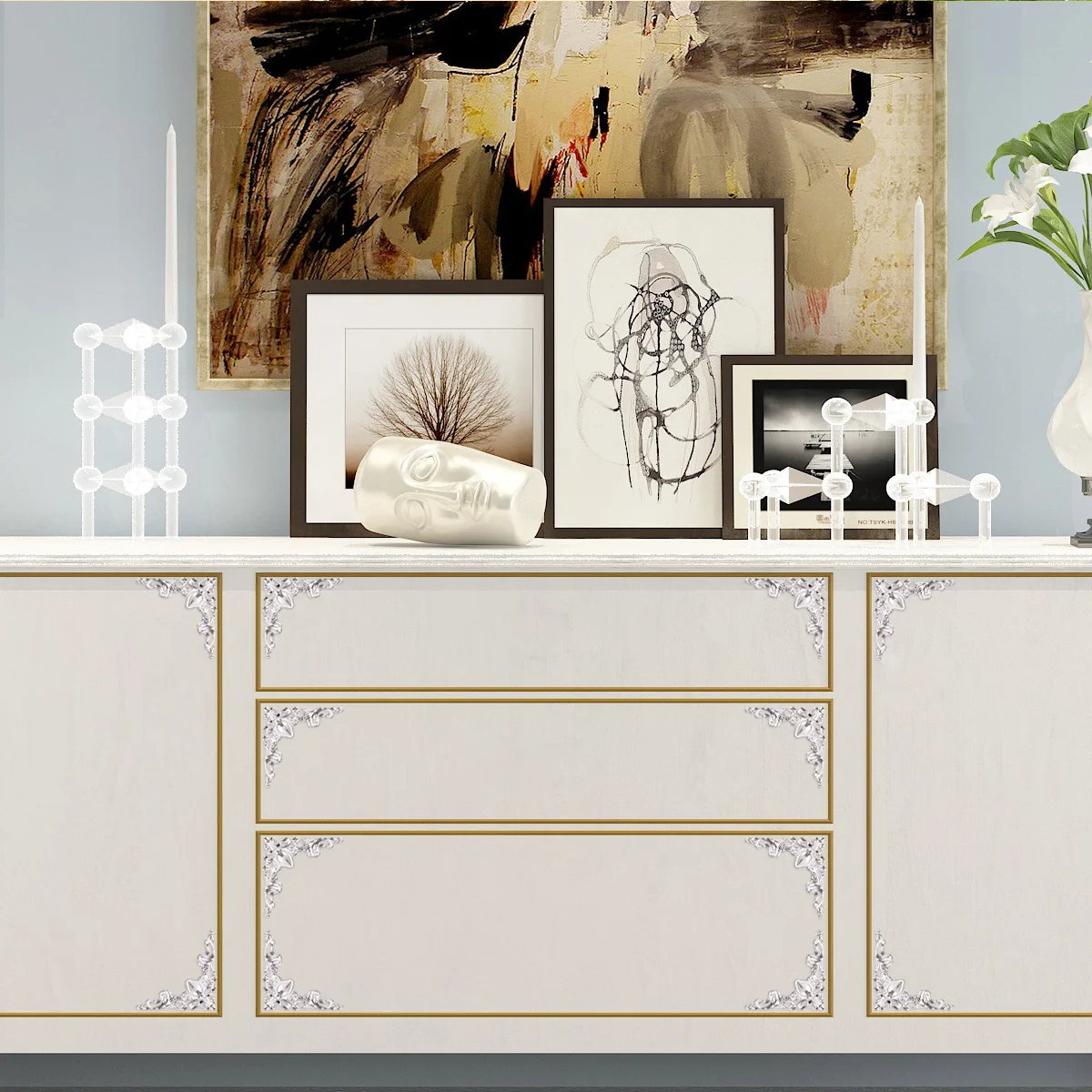 Угловой протектор для книжной обложки коробки фотографий металлические