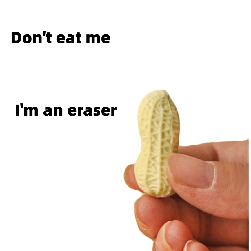 

3D ластик с арахисом