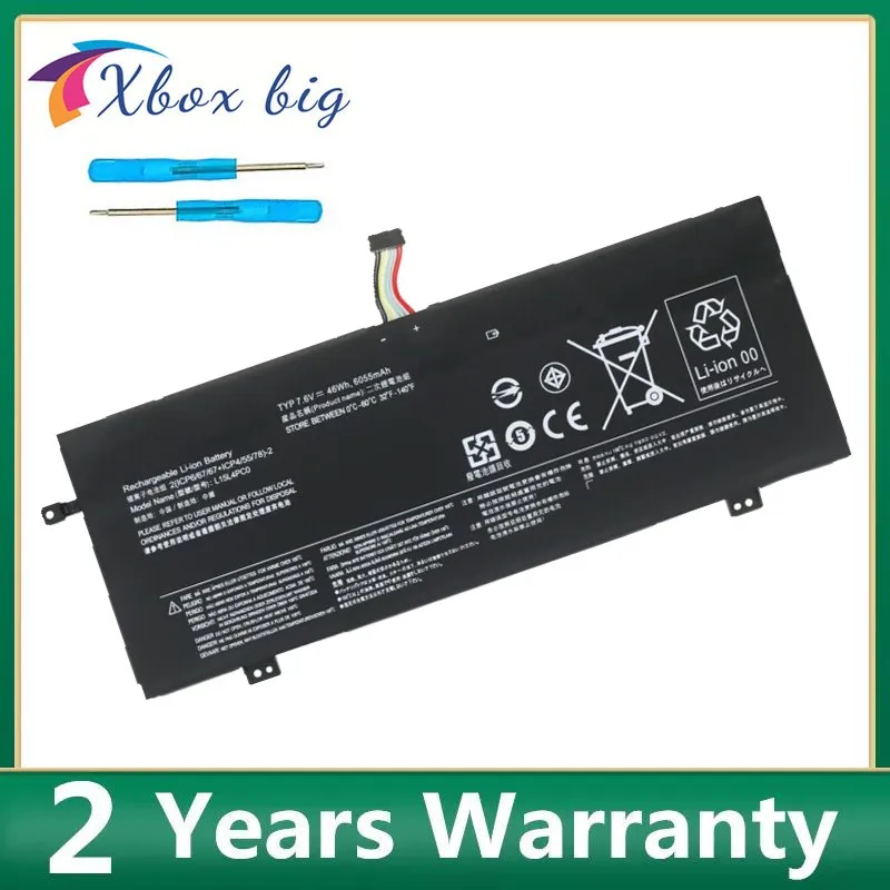 Аккумулятор L15L4PC0 L15M4PC0 L15S4PC0 для ноутбука Lenovo IdeaPad 710S-13ISK 710S-IKB xiaoxin Air 13 K22-80