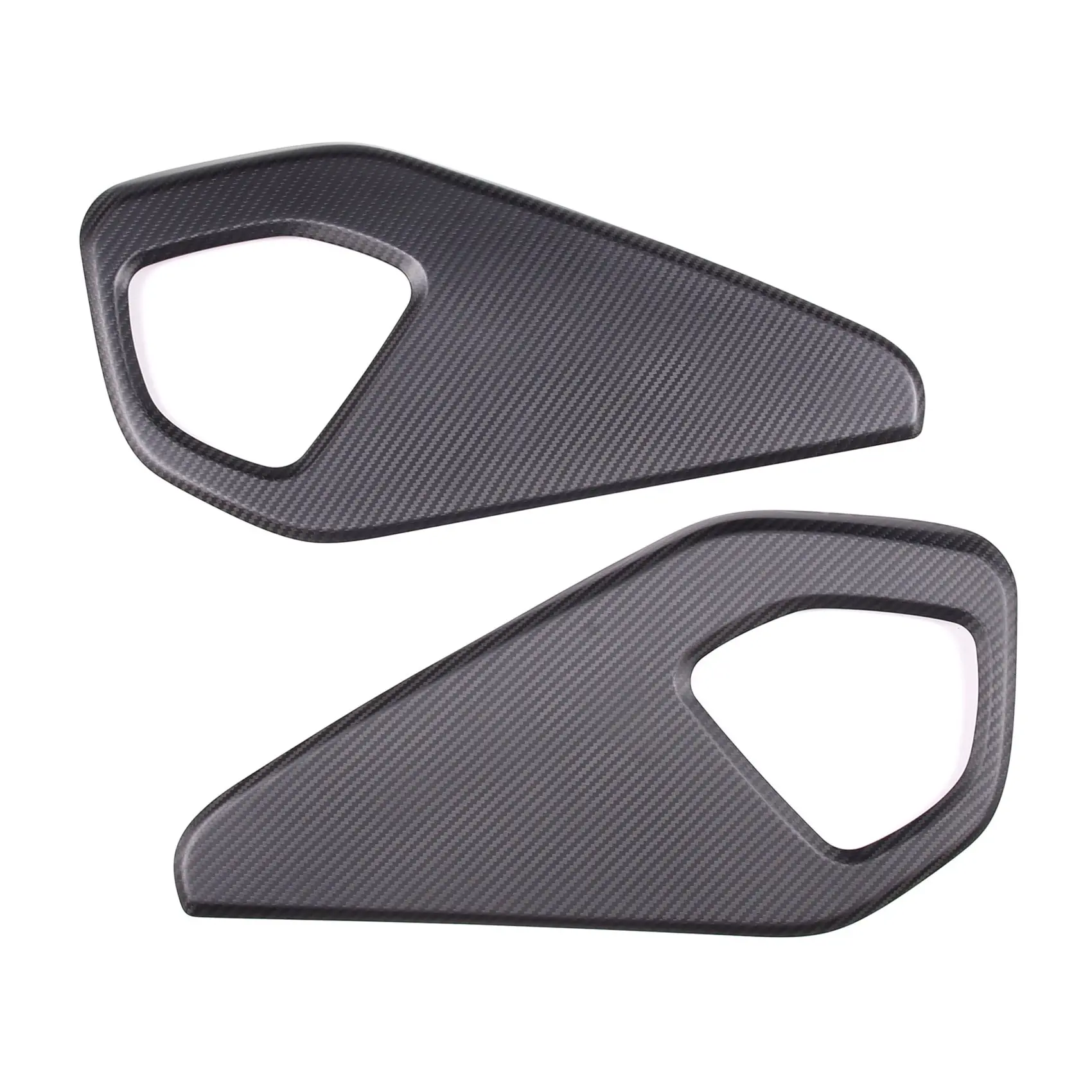 

Car Real Carbon Fiber Rear Door Horn Panel Cover Trim Stickers for BRZ 86