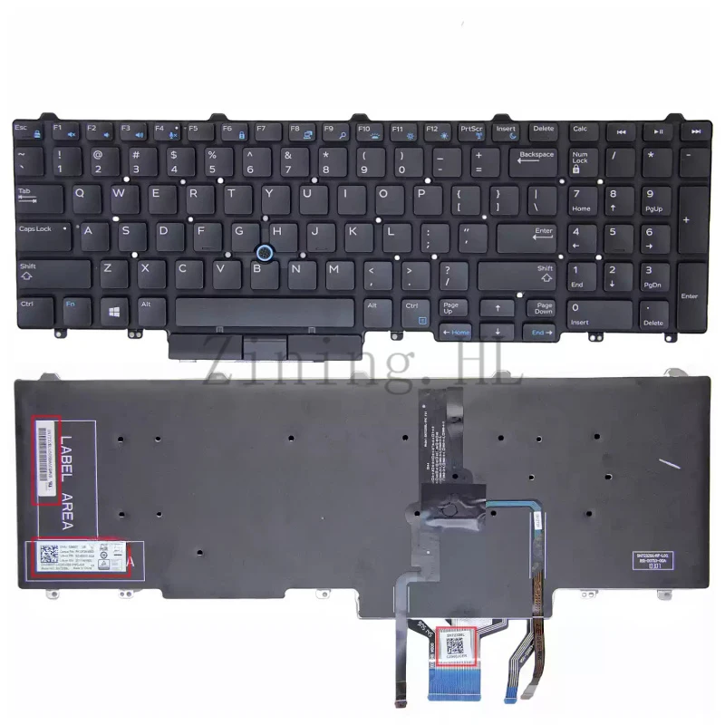 Фото Для клавиатуры Dell Precision 3510 7510 7710 7720 7520 3520 3530 P53F №1