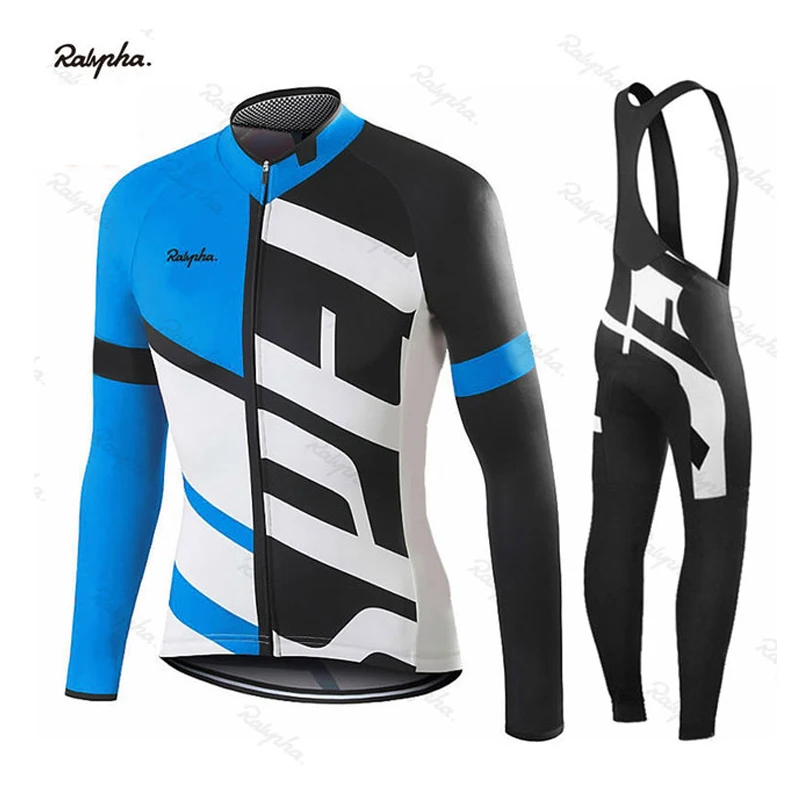 

2023 Raphaful Мужская Весенняя осенняя одежда для велоспорта, комплект с длинным рукавом, Джерси, спортивный костюм для активного отдыха, одежда д...