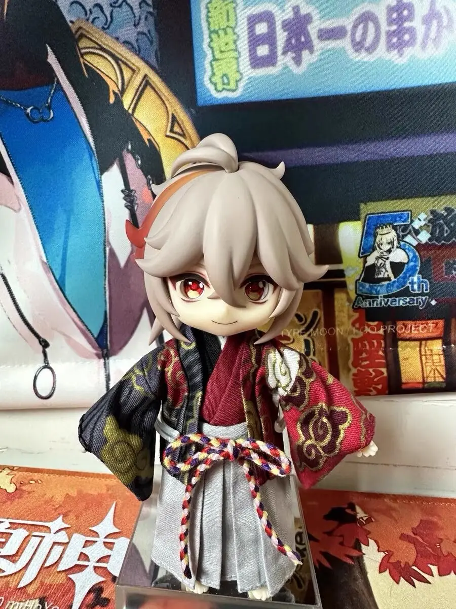 

Kaedehara Kazuha GSC Face Replacement Clay Man Genshin Impact Opened Eye Faceplate Handmade Alternate Expression Ob11 Doll