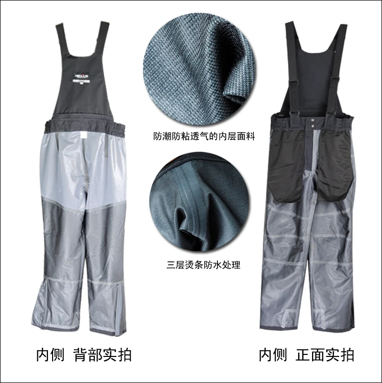 Japanese brand Professional Fishing Pants Waterproof Trousers Outdoor Breathable Detachable Strap Pants Fishing Waders enlarge