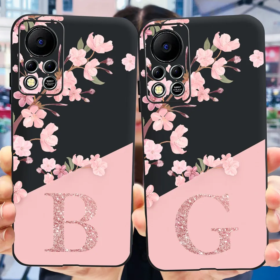 Чехол для телефона Infinix Hot 11s NFC мультяшный бампер противоударный мягкий чехол из