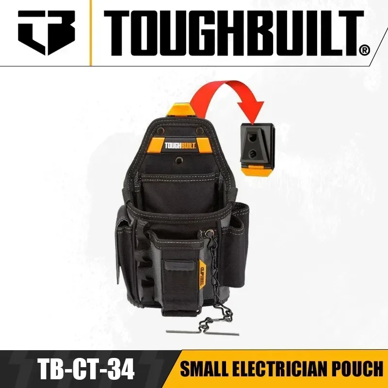 TOUGHBUILT TB-CT-34 Маленькая сумка для электрика Многофункциональный портативный