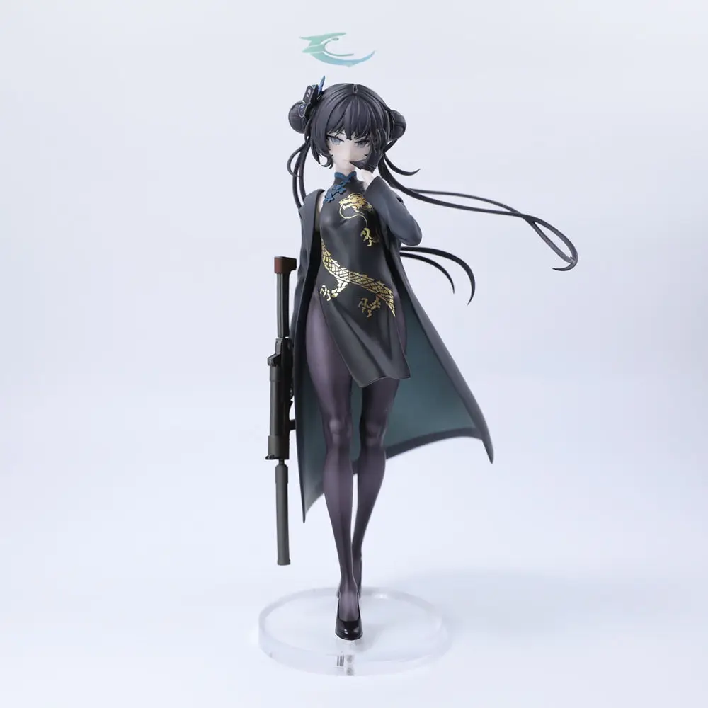 Синие архивные фигурки Kisaki аниме-фигурка подставка Cheongsam фигурка статуя модель