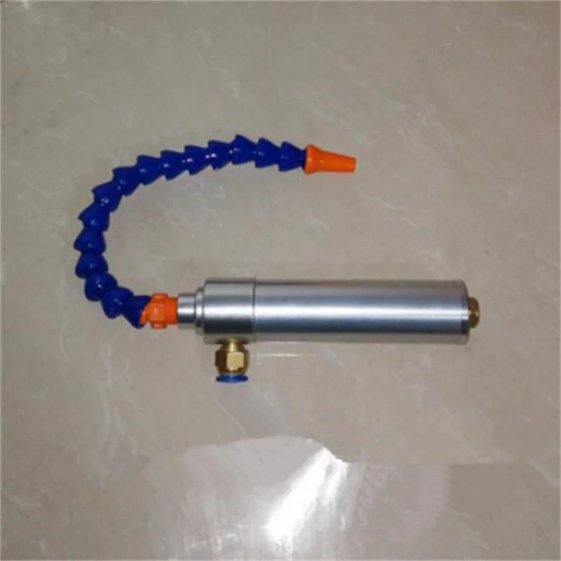 

1PC Vortex Hot and Cold Air Dry Cooling Gun Cabinet Cooler With Heatproof Cover Flexible Tube 175mm Aluminum Alloy